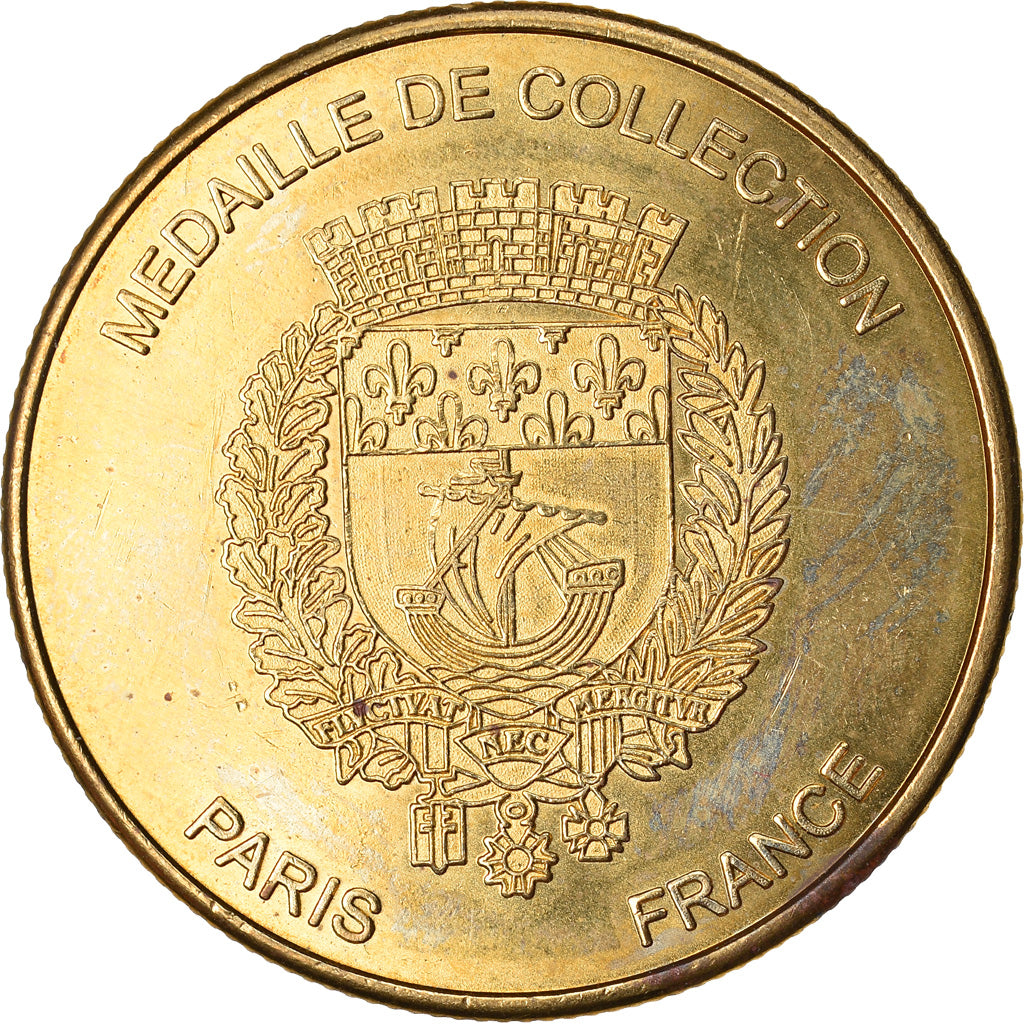 France, Jeton, Tourist Token, Paris - Les 4 monuments, Médaille de Collection