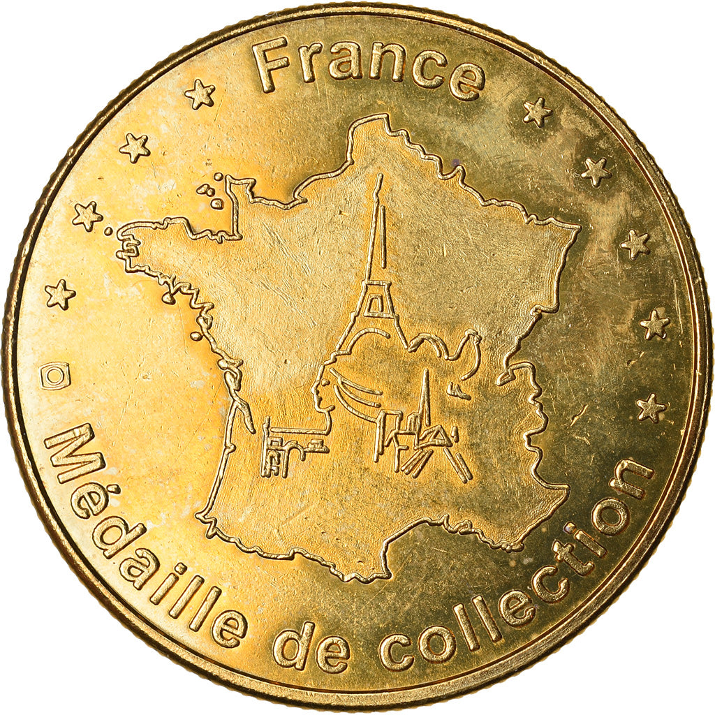 Francja, Token, Żeton turystyczny, 37/ Château d'Amboise, Undated, Médaille