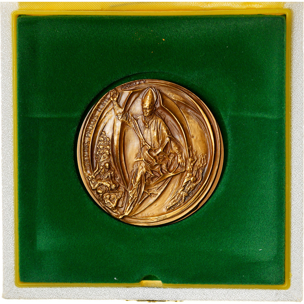 Vaticano, medaglia, XV Anno di Pontificato di Giovanni Paolo II, Religions &