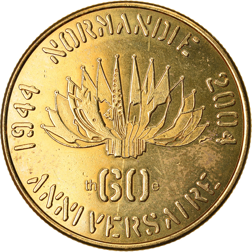France, Token, Touristic token, Juno Beach - Mémorial canadien - 60ème
