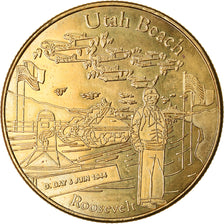 France, Token, Touristic token, Utah Beach - Roosevelt - 60ème anniversaire