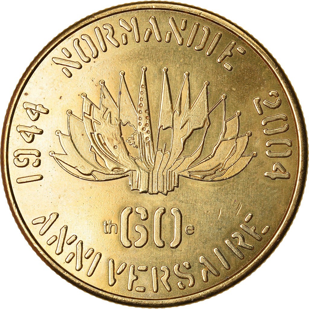 France, Token, Touristic token, Utah Beach - Roosevelt - 60ème anniversaire