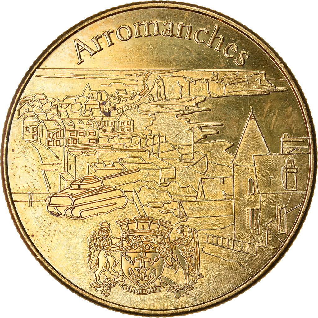 France, Jeton, Jeton Touristique, Arromanches - 60ème anniversaire, Arts &