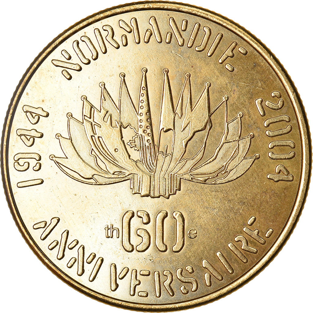France, Token, Touristic token, Omaha Beach - 60ème anniversaire, Arts &