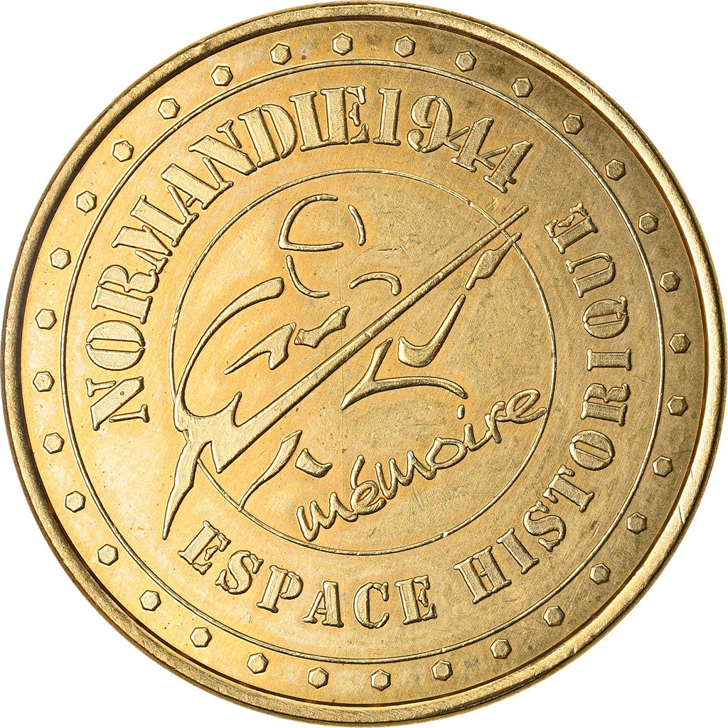 France, Jeton, Jeton Touristique, Normandie - Espace Historique - Arromanches -