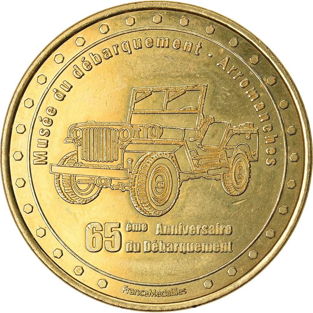France, Token, Touristic token, Normandie - Espace historique - Musée du