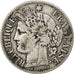 FRANCE, Cérès, 2 Francs, 1881, Paris, KM #817.1, VF(30-35), Silver, 27, Gadoury 