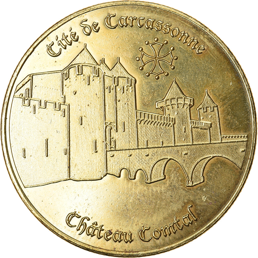 France, Token, Touristic token, 11/ Château Comtal - Carcassonne, Arts &