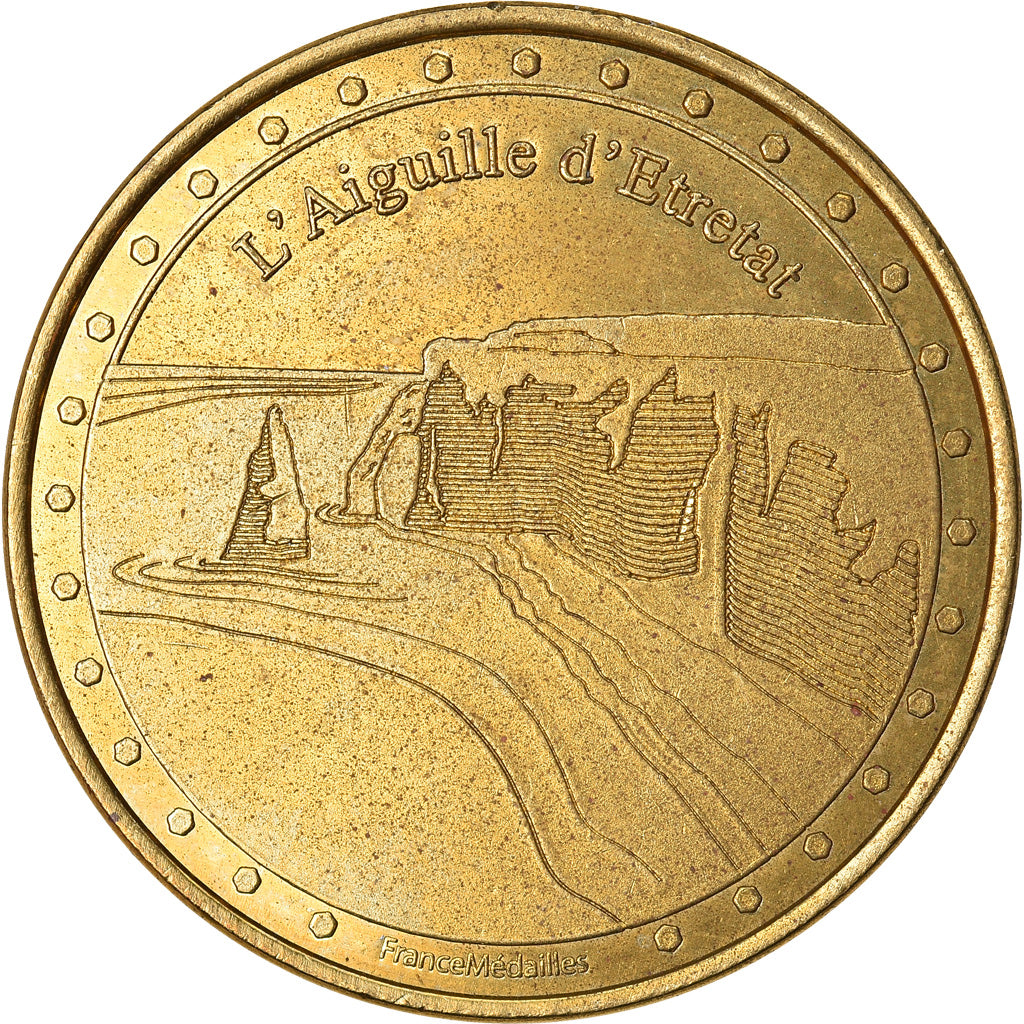 France, Jeton, Jeton Touristique, Etretat - l'Aiguille et les Halles, Arts &