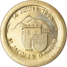 France, Jeton, Jeton Touristique, Saint Jacques d'Ambur, Arts & Culture, 1998