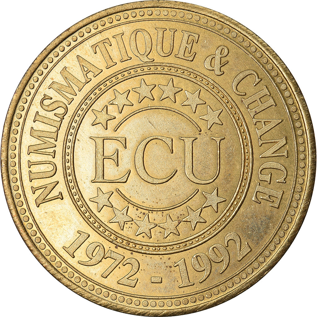 France, Ecu, Euro des Villes, 1992, Numismatique et change - 20ème