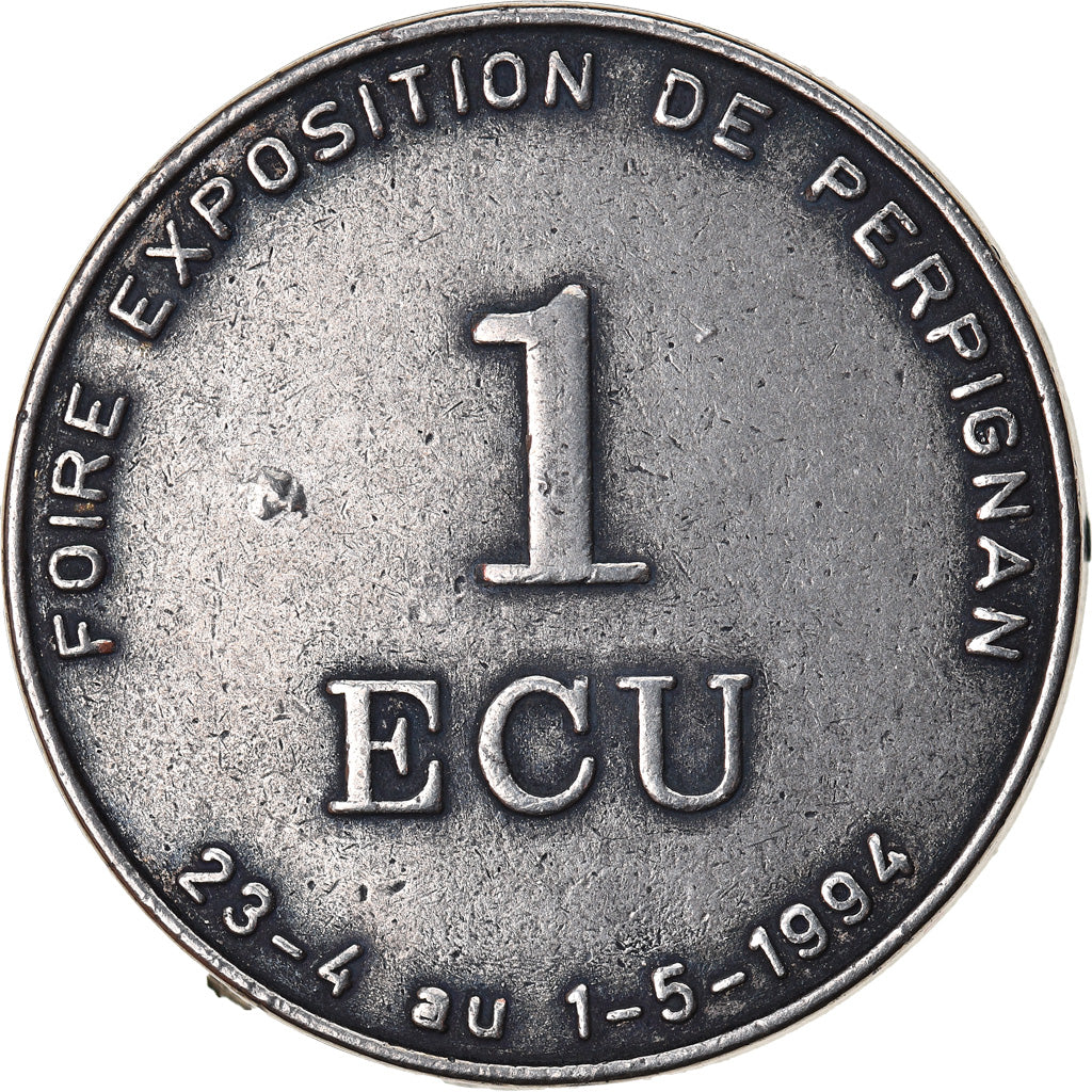 Frankrijk, Ecu, Euro des Villes, 1994, Perpignan la catalane, PR, n.v.t.