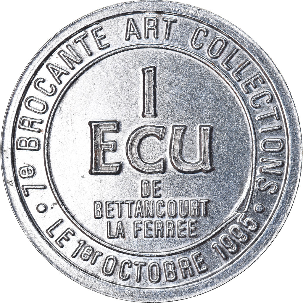 Frankrijk, Ecu, Euro des Villes, 1996, Bettancourt la Ferrée, PR, n.v.t.