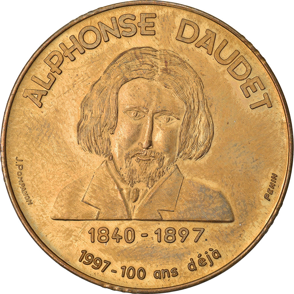 France, 2 Euro, Euros des villes, 1998, Lamalou les Bains - Alphonse Daudet, TTB