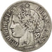 FRANCE, Cérès, 2 Francs, 1895, Paris, KM #817.1, VF(30-35), Silver, 27, Gadoury