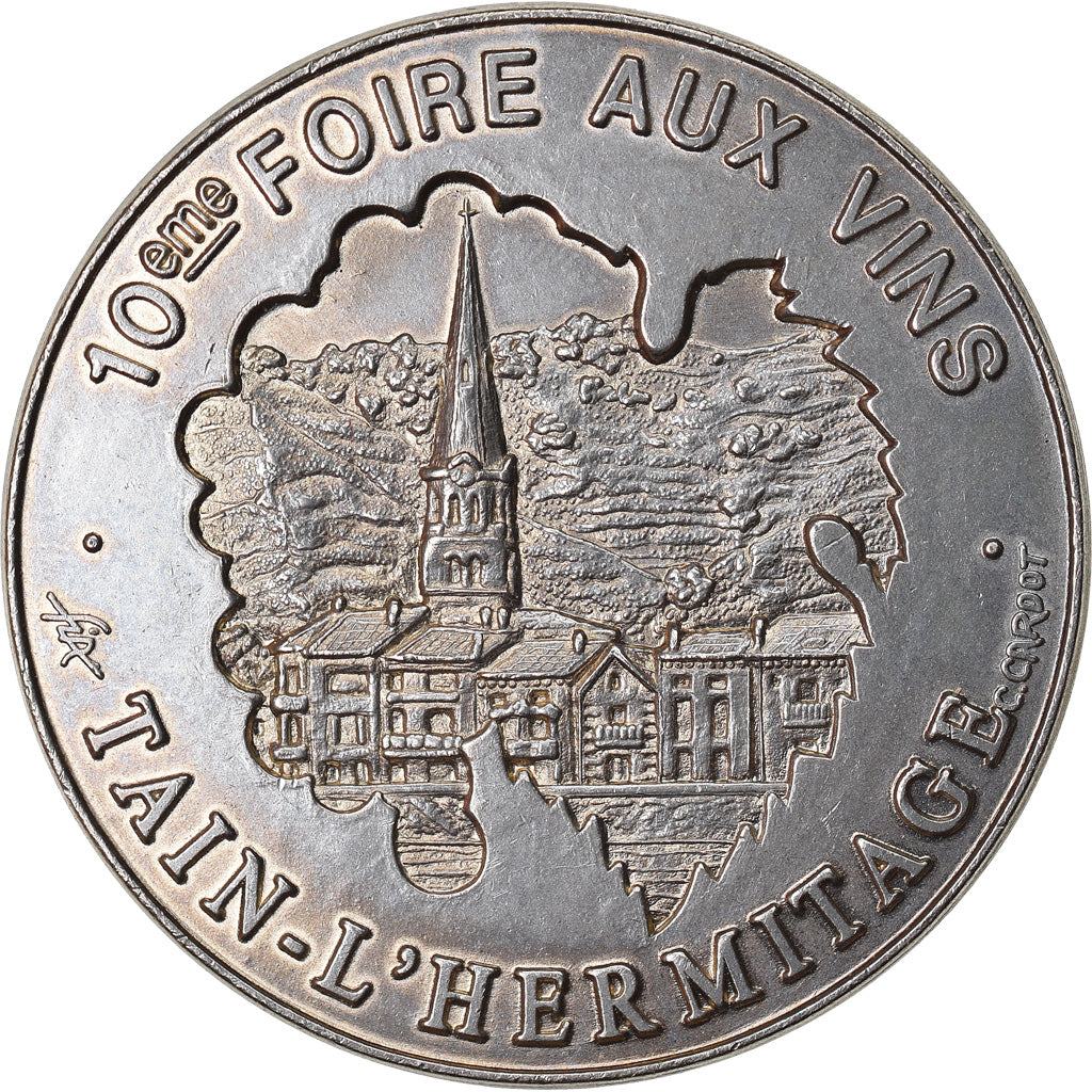 França, Ecu, Euro des Villes, 1994, Tain-L'hermitage - Foire aux vins
