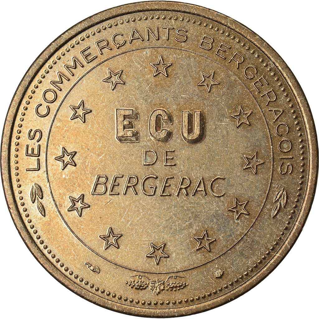 Francia, Ecu, Euro des Villes, 1993, Bergerac, EBC, Sin información