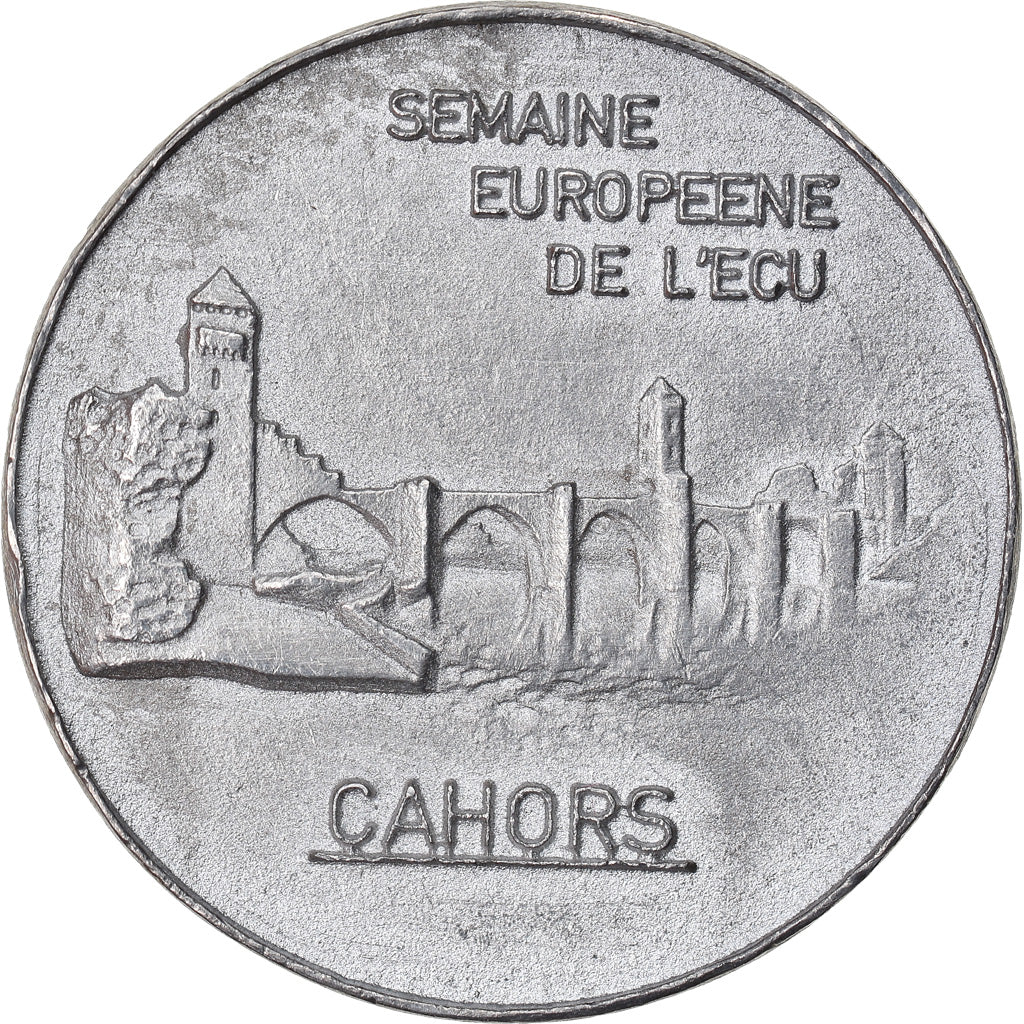 Francia, Ecu, Euro des Villes, 1992, Cahors, EBC, Sin información