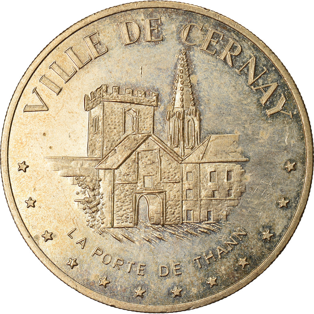 Frankrijk, Ecu, Euro des Villes, 1995, Cernay, ZF+, n.v.t.