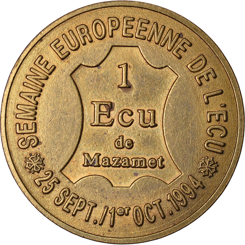 Frankrijk, Ecu, Euro des Villes, 1994, Mazamet, ZF+, n.v.t.