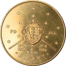 France, Ecu, Euro des Villes, 1994, Bidart, AU(55-58)