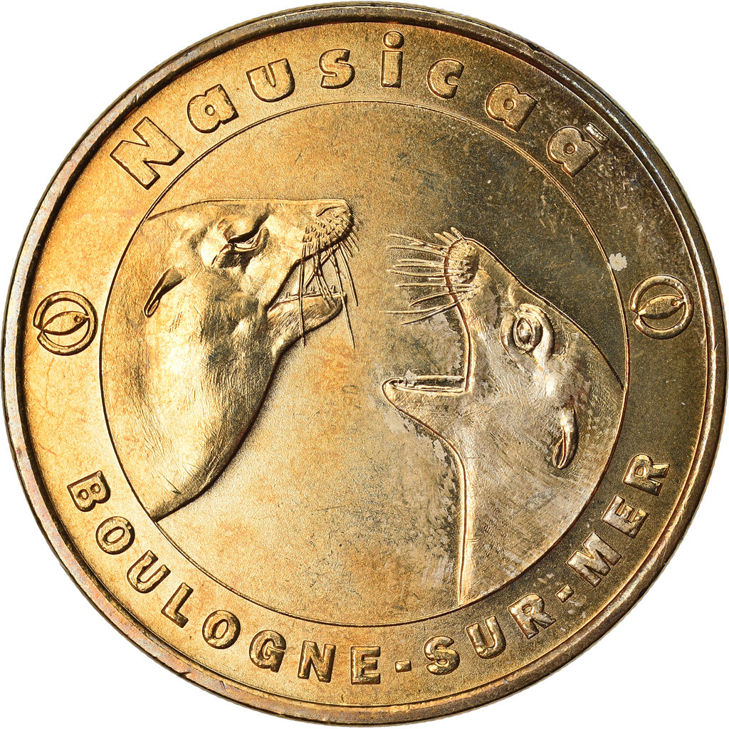 Francia, Token, Touristic token, Boulogne-sur Mer  - Nausicaa n° 3, Arts &