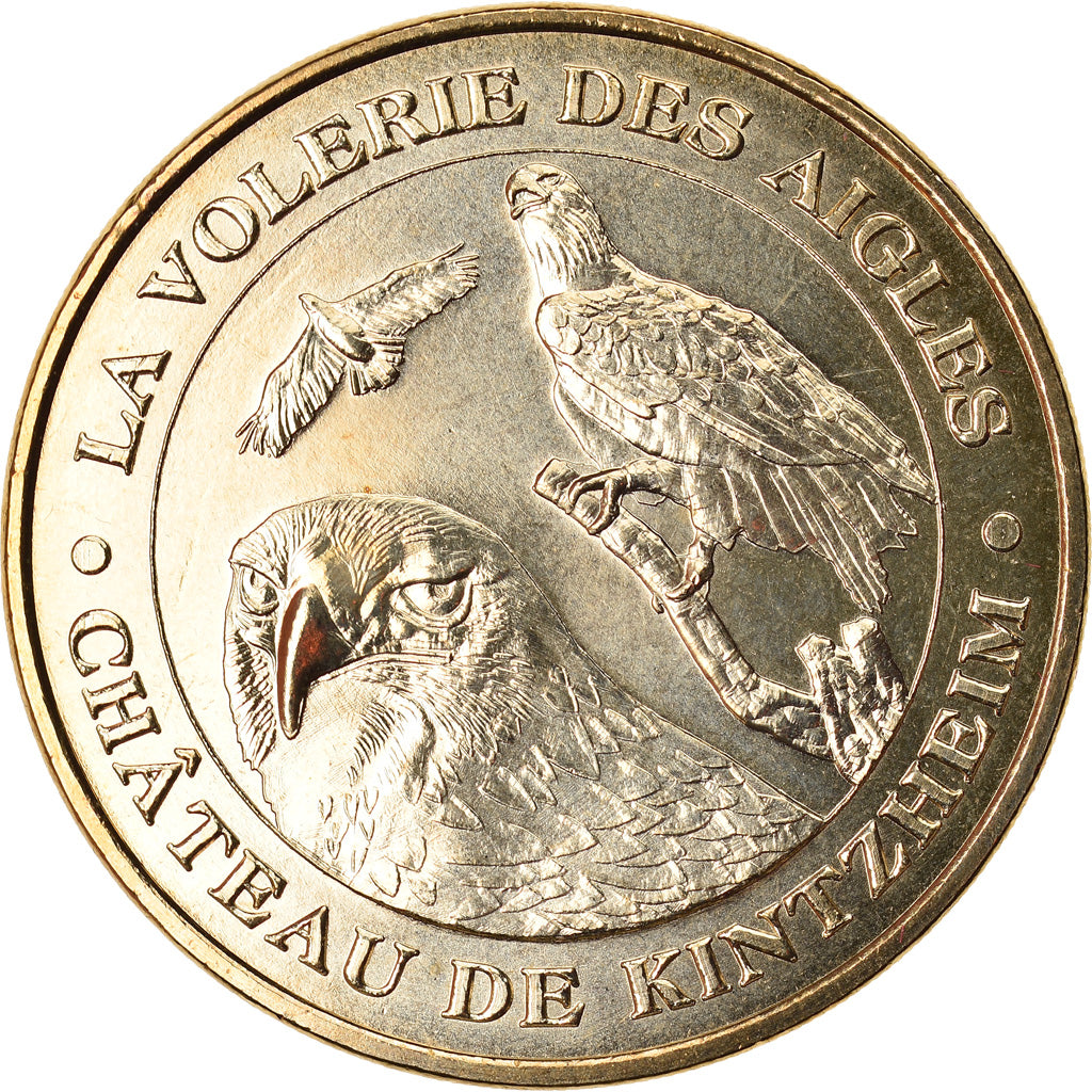 Francia, Token, Touristic token, Kintzheim -  Volerie des Aigles n° 2, Arts &