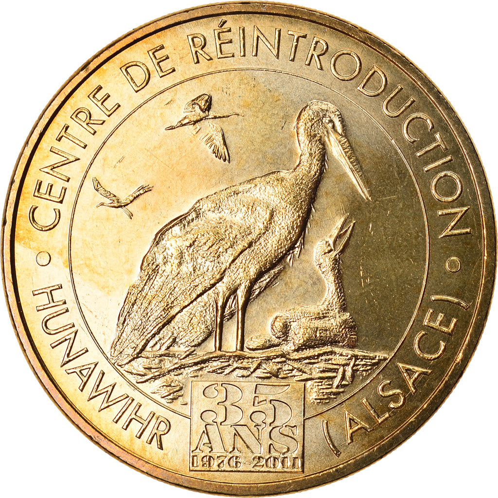 France, Token, Touristic token, Hunawihr - Centre de reproduction n°8, Arts &