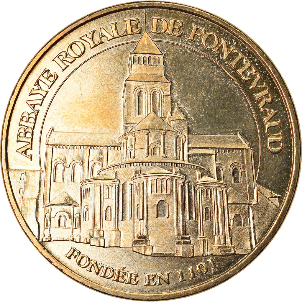 Francia, Token, Touristic token, Fontevraud - Abbaye royale n°3, Arts &