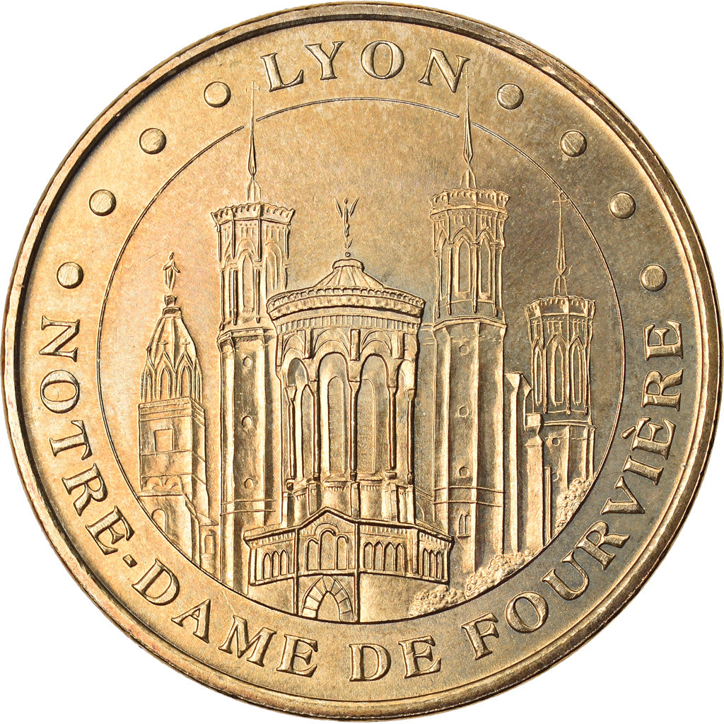 Francja, Token, Żeton turystyczny, 69/ Notre-Dame de Fourvière - Lyon, Sztuka