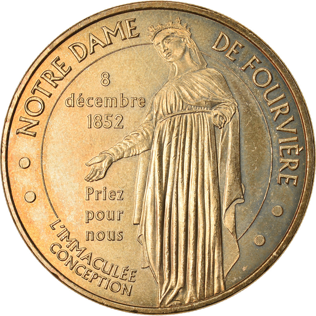 Francia, Token, Touristic token, Lyon - Notre Dame de Fourvière n°2, Arts &