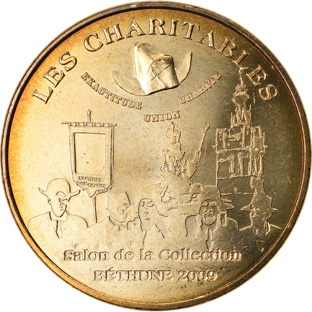 Frankrijk, Token, Toeristisch fiche, Béthune -  Les Charitables, Arts &