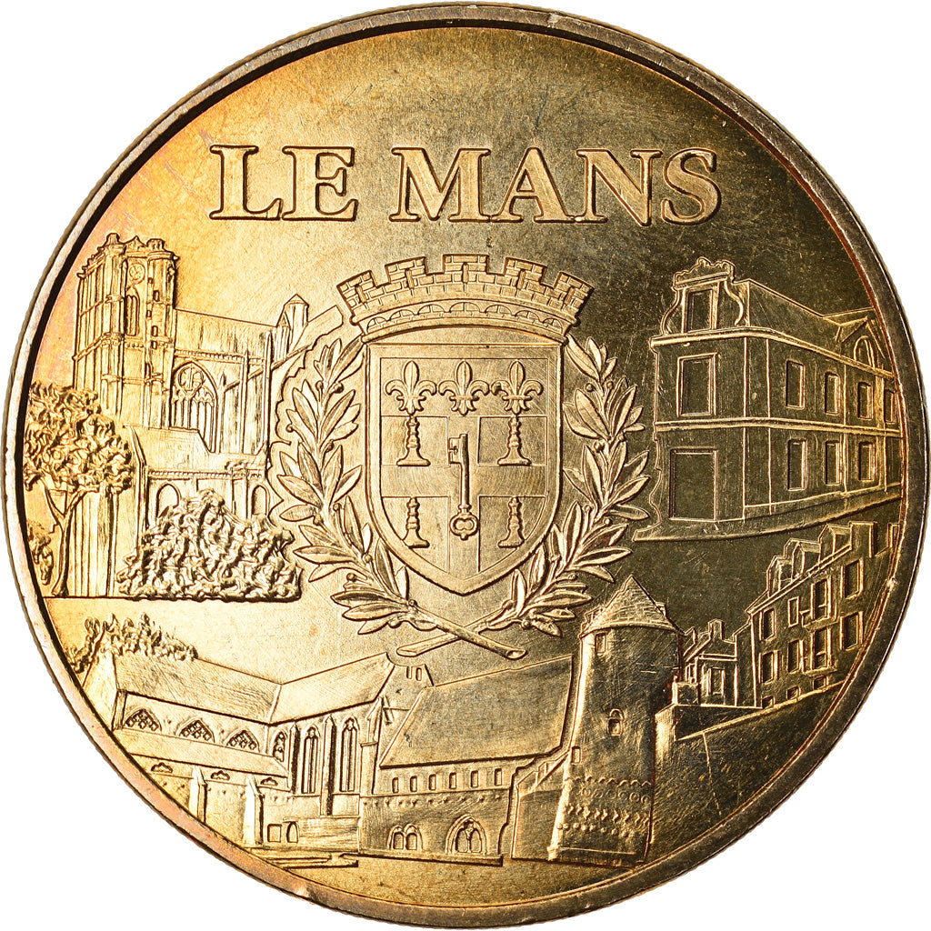 Francia, Token, Touristic token, 72/ Le Mans - Blason, Arts & Culture, 2009