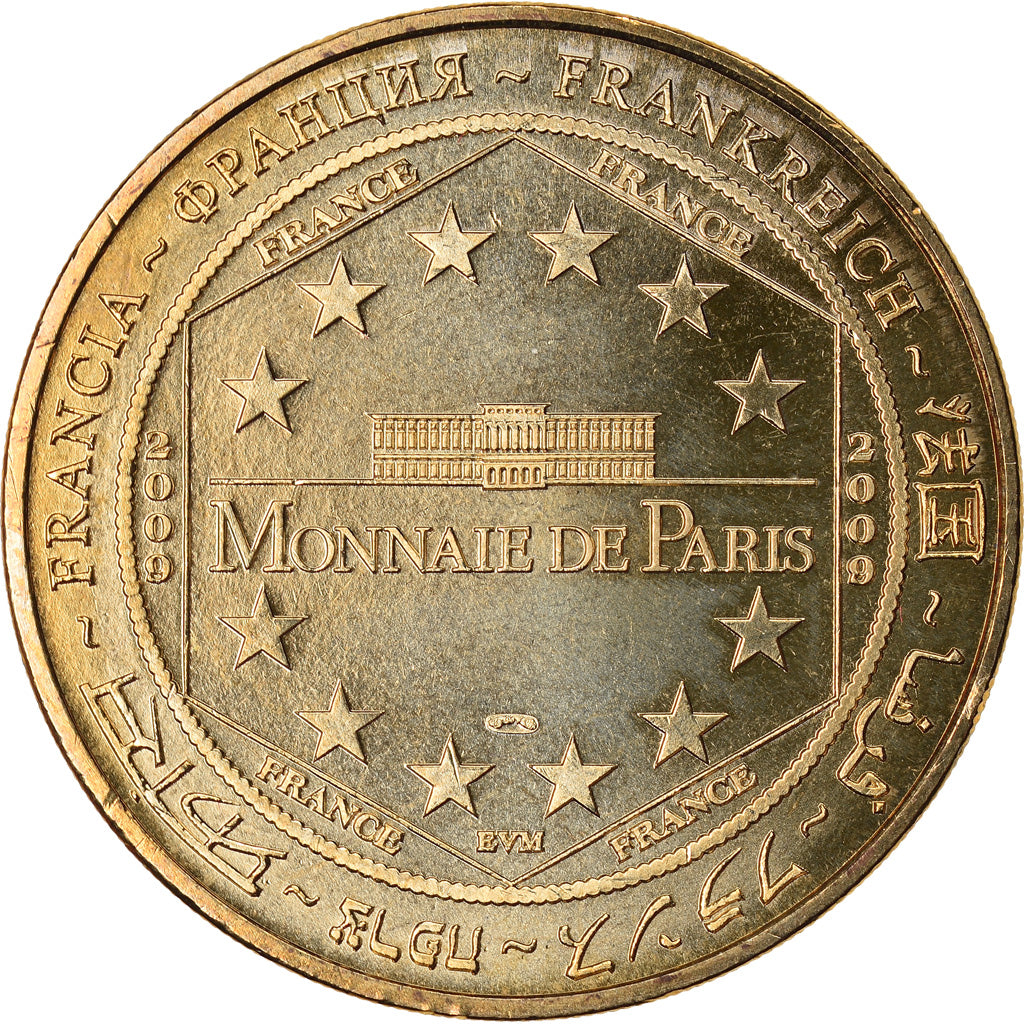 Francia, Token, Touristic token, 72/ Le Mans - Blason, Arts & Culture, 2009