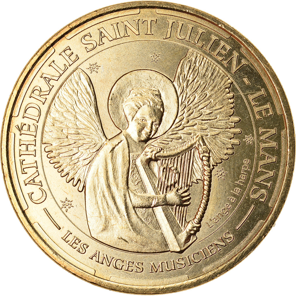 Francia, Token, Touristic token, Le Mans - Cathédrale n°4 - Les anges