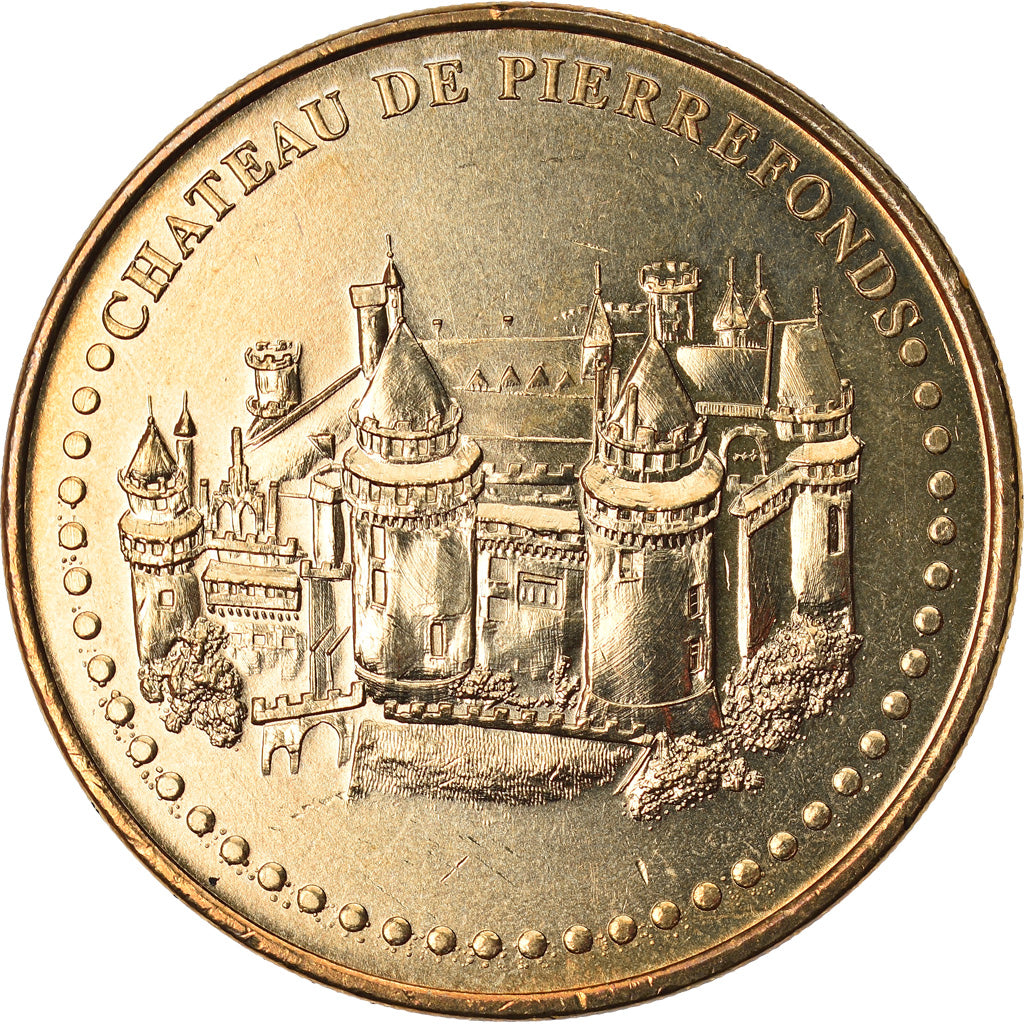 France, Jeton, Jeton Touristique, Pierrefonds - Chateau n°2, Arts & Culture