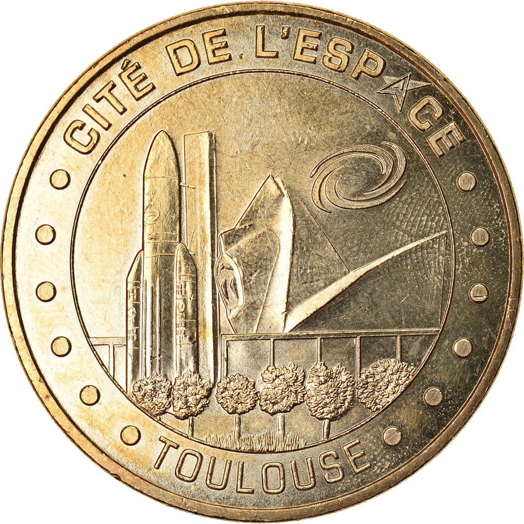 França, Token, Token turístico, Toulouse - Cité de l'Espace n°4, Artes e