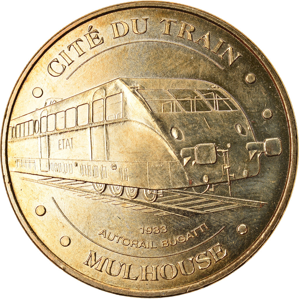 Frankreich, Token, Touristic token, Mulhouse - Cité du Train n°3, Arts &