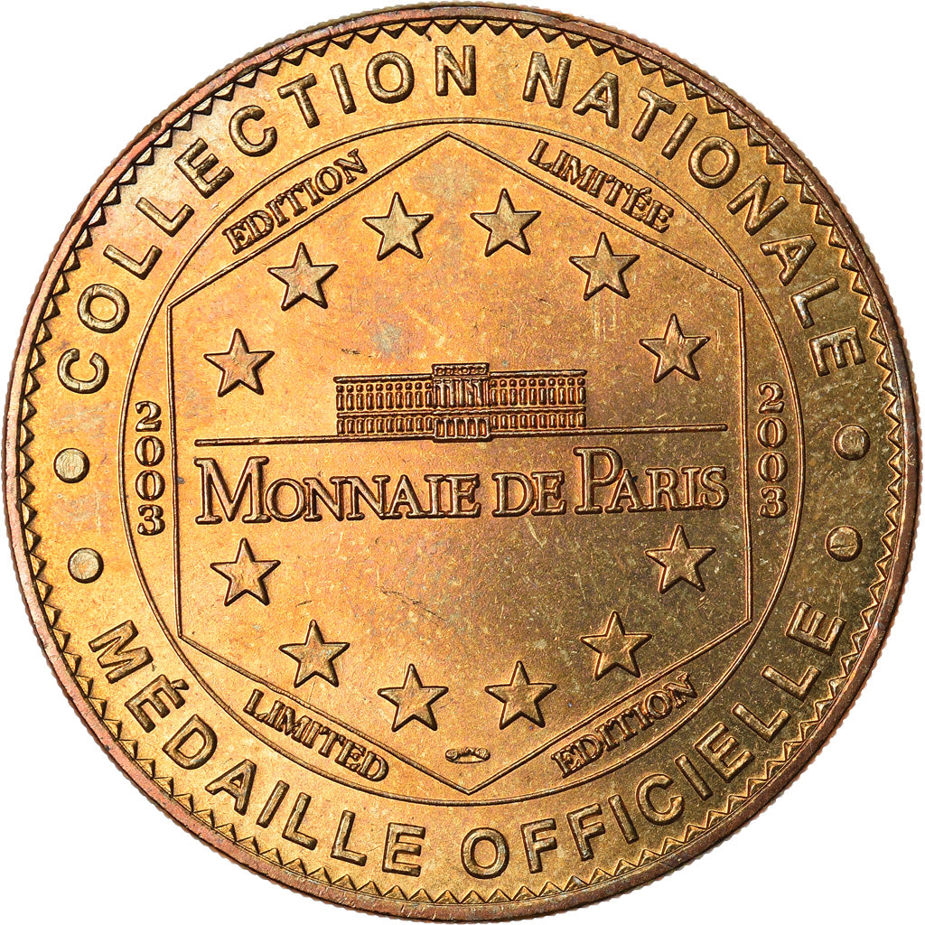 Francja, Token, Żeton turystyczny, 09/ Château de Foix, Sztuka i Kultura