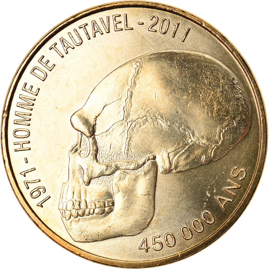 França, Token, Token turístico, Tautavel - Musée n°3, Artes e Cultura, 2011