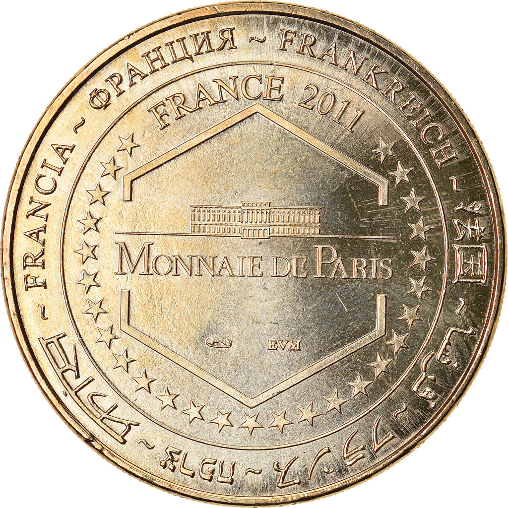 Francja, Token, Żeton turystyczny, 09/ Château de Foix, Sztuka i Kultura