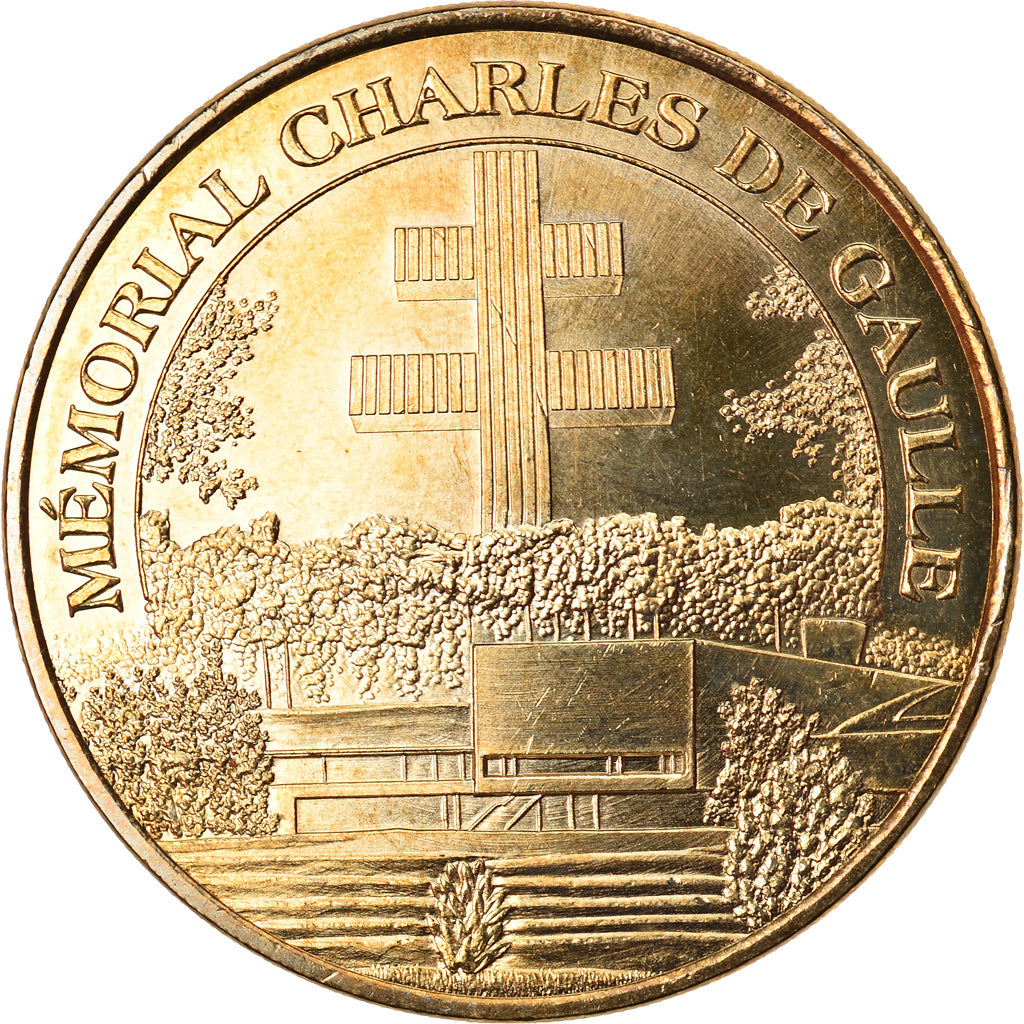 Francia, Token, Touristic token, Colombey Les Deux Eglises -  Mémorial n°1 -