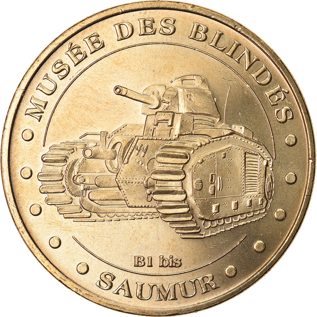 France, Token, Touristic token, Saumur - Musée des blindés n°1, Arts &