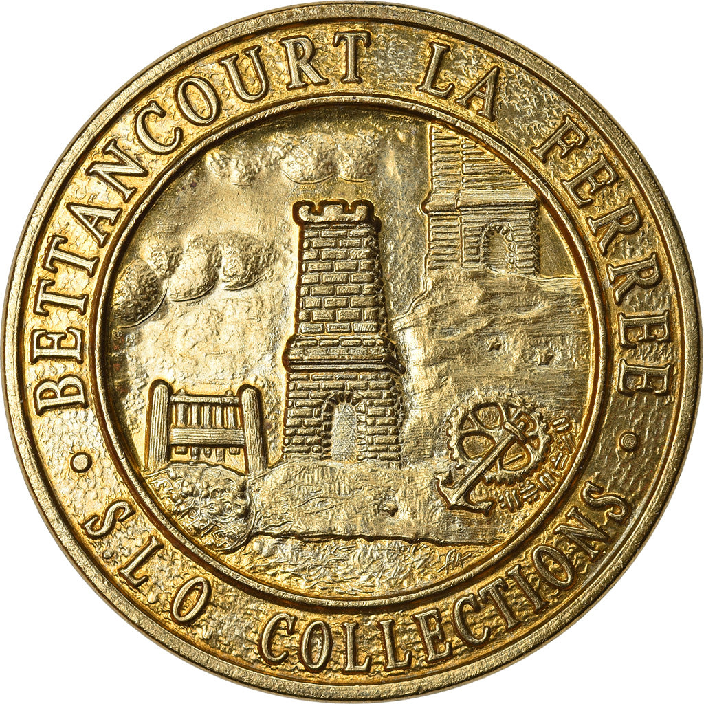 França, 3 Ecu, Euro des Villes, 1995, Bettancourt la Ferrée, AU(55-58), N/D