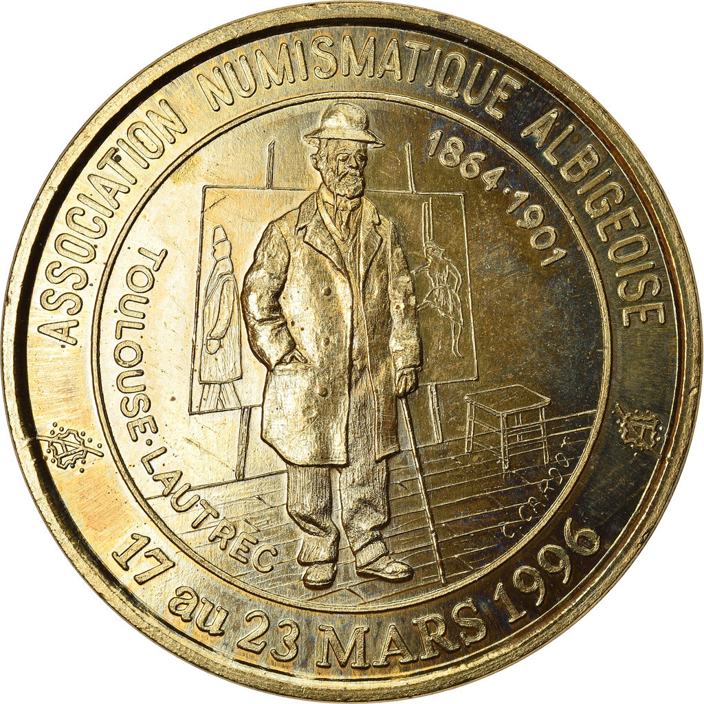 France, 1.5 Ecu, Euro des Villes, 1996, ALBI, EF(40-45)