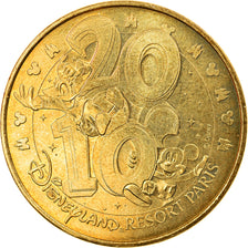 Francia, Token, Jetón turístico, Disneyland n°19 - Resort Paris, Arts &
