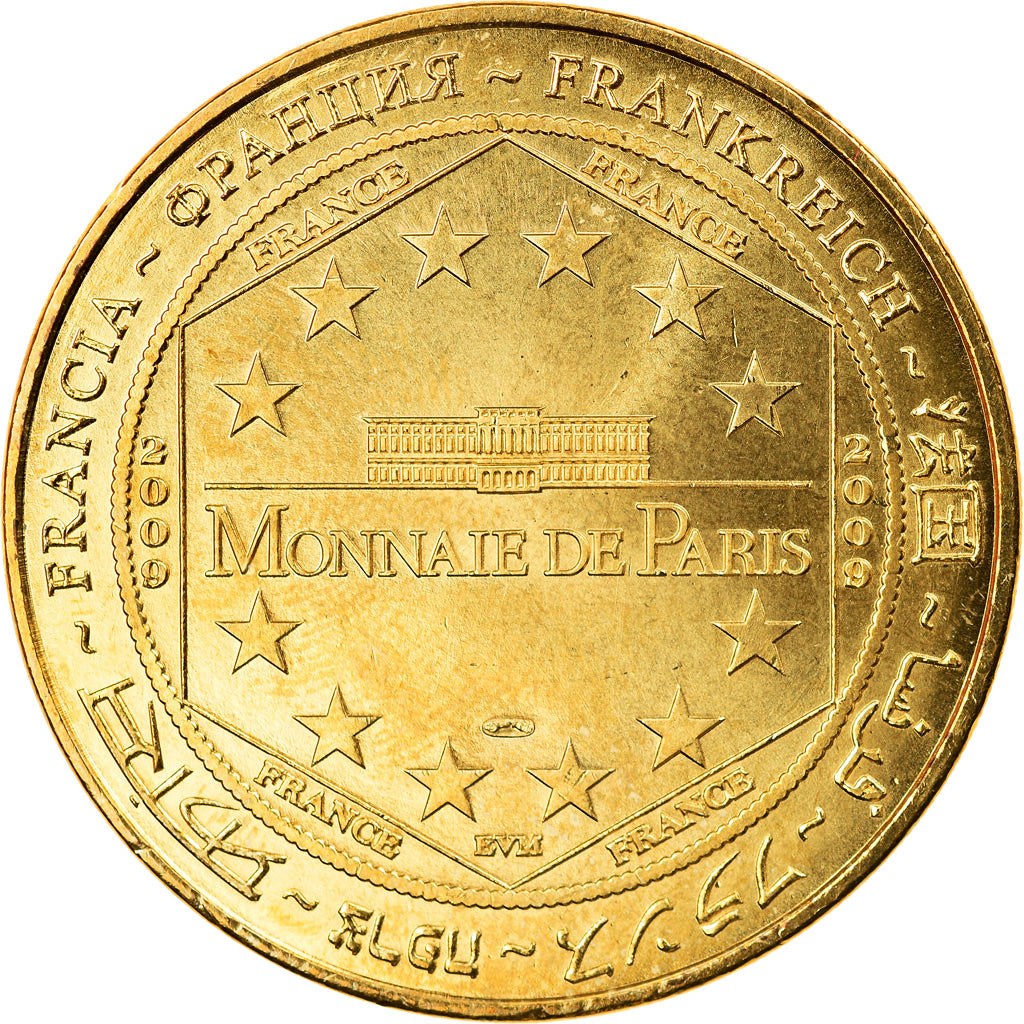 Francja, Token, Żeton turystyczny, Sztuka i Kultura, 2009, MDP, Lons-le-Saunier