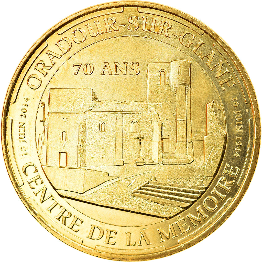 França, Token, Token turístico, 87/ Oradour-sur-Glane - Centre de la Mémoire
