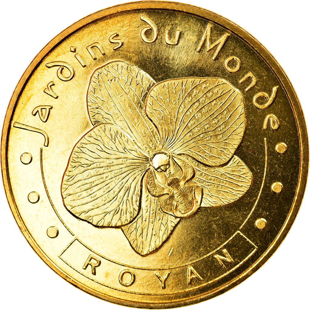 France, Jeton, Jeton Touristique, Royan - Jardins du monde n°1, Arts & Culture