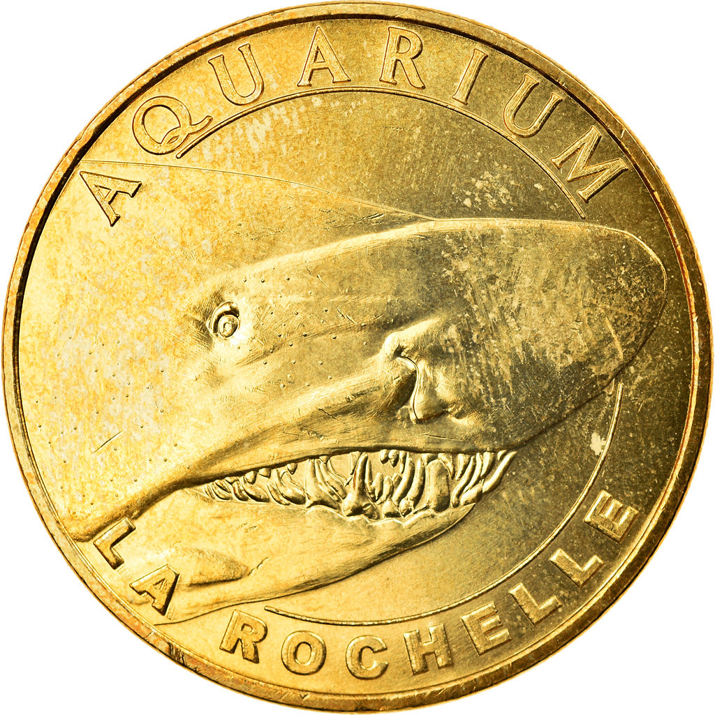 Francja, Token, Żeton turystyczny, La Rochelle - Aquarium n° 6, Sztuka i